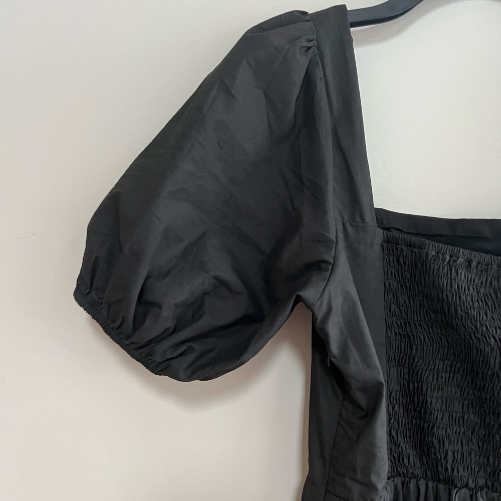 ASTR The Label Puff Sleeve Dress in Black, Size Small - Picture 8 of 11